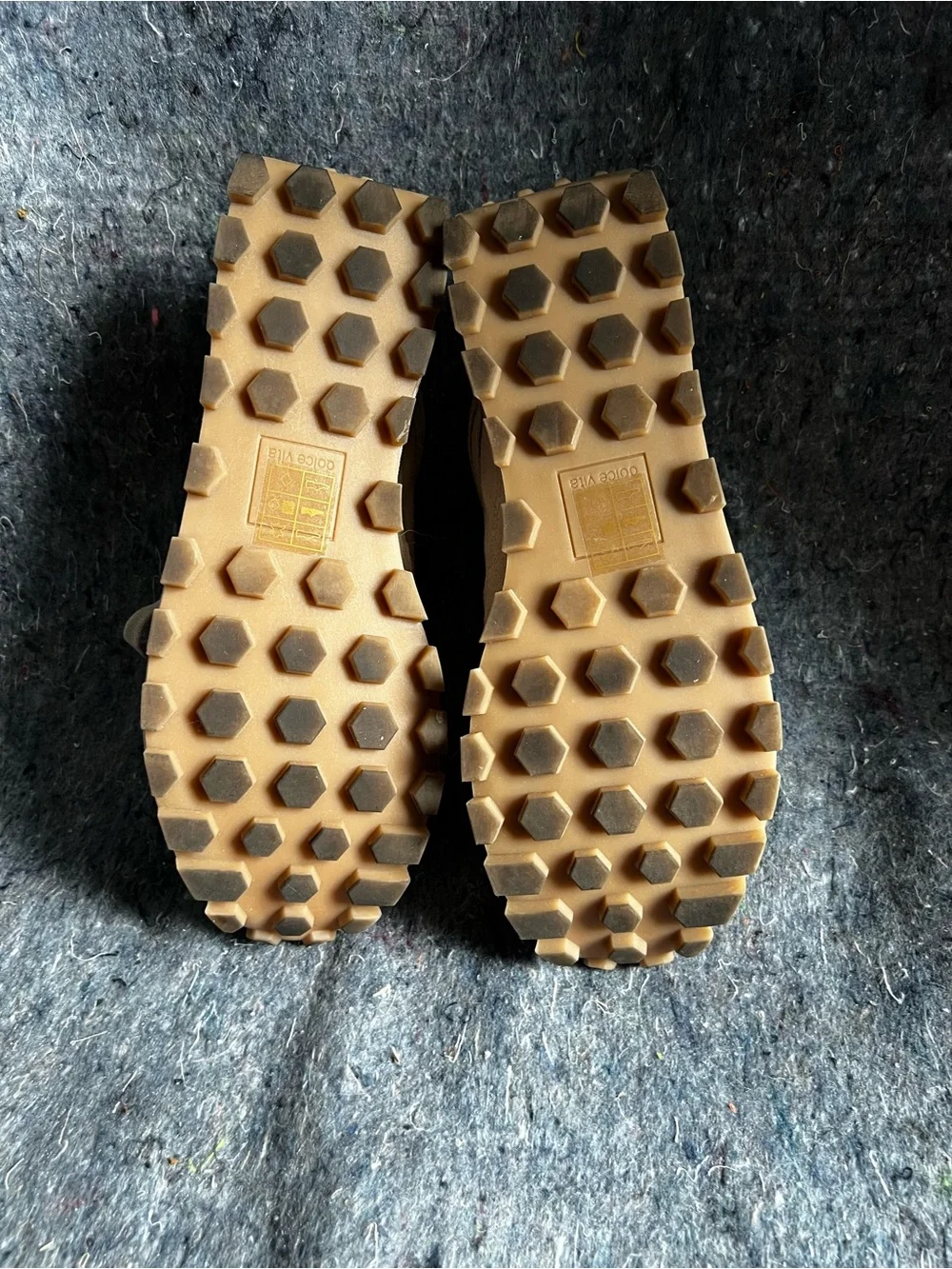 Dolce Vita Beige Suede Low-Top Sneakers